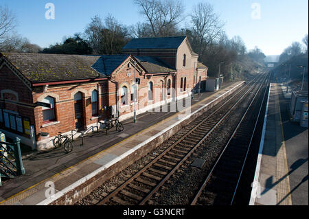 Hever stazione ferroviaria, Kent REGNO UNITO Foto Stock