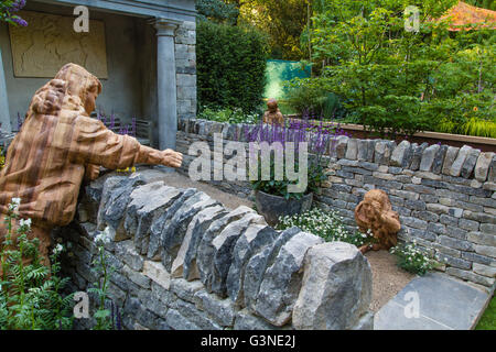 RHS Chelsea 2016 - La meningite ora future garden - Giovanni Everiss, designer Foto Stock