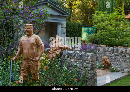 RHS Chelsea 2016 - La meningite ora future garden - Giovanni Everiss, designer Foto Stock