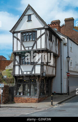 Exeter città capitale di Devon England Regno Unito la casa che ha spostato Foto Stock