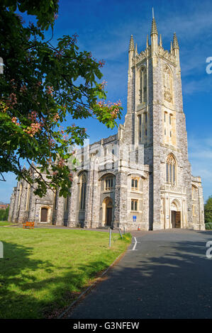 Regno Unito, Devon, Exmouth, Holy Trinity Church. Foto Stock