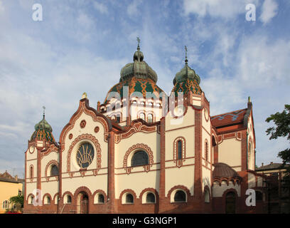 La Serbia, Vojvodina, Subotica, sinagoga, Foto Stock