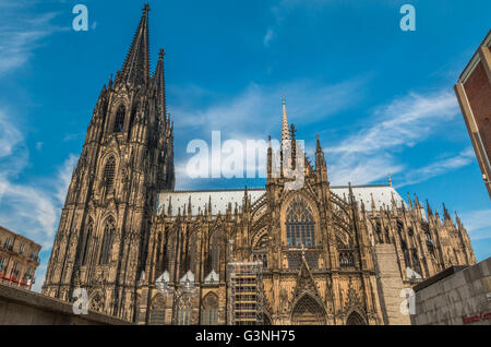 La cattedrale di Colonia Germania Foto Stock