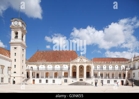 Università, Facoltà di Giurisprudenza, Coimbra, Beira Litoral, Centro regione, Portogallo Foto Stock