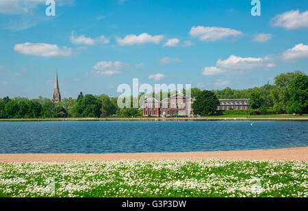 Kensington Palace a Londra Foto Stock