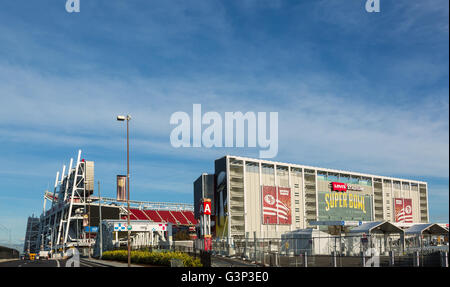 Levi's Stadium, casa per il super bowl 50 Foto Stock