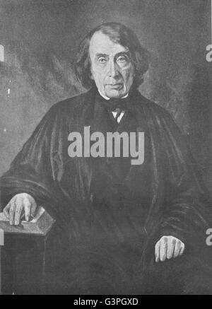 ROGER Brooke Taney: giustizia principale della Corte suprema degli Stati Uniti, 1836-1864, stampa 1907 Foto Stock