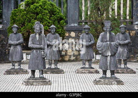 Tomba di Imperatore Khai Dinh, tonalità, Vietnam, Asia sud-orientale, Asia Foto Stock