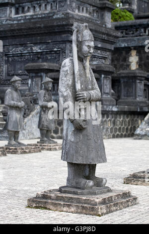 Tomba di Imperatore Khai Dinh, tonalità, Vietnam, Asia sud-orientale, Asia Foto Stock