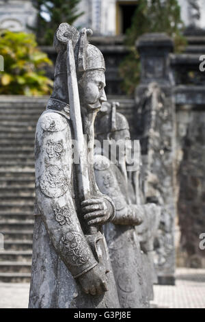 Tomba di Imperatore Khai Dinh, tonalità, Vietnam, Asia sud-orientale, Asia Foto Stock