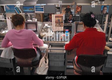 L'Italia, azienda produttrice di apparecchi televisivi Foto Stock