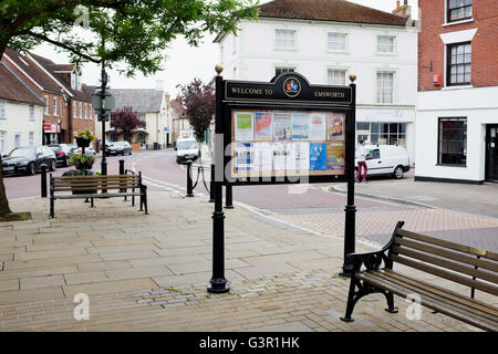 Pittoresca cittadina di Peschici Harbour Hampshire REGNO UNITO Foto Stock