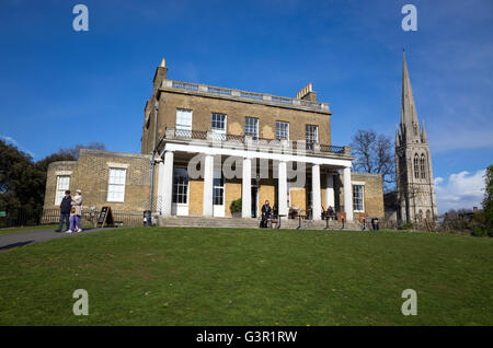 Clissold casa in Clissold Park, Hackney, Londra, Inghilterra, Regno Unito Foto Stock