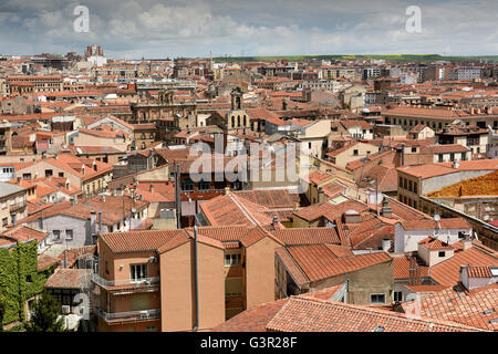 Vista aerea di tetti a Salamanca in Spagna nord-occidentale Foto Stock