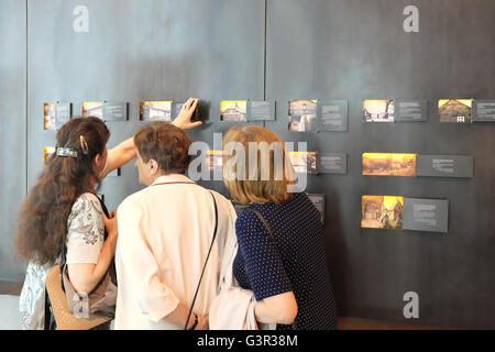 Ulma il museo di famiglia di poli salvare gli ebrei nel piccolo villaggio Markowa, podkarpckie voivodato in Polonia. Foto Stock