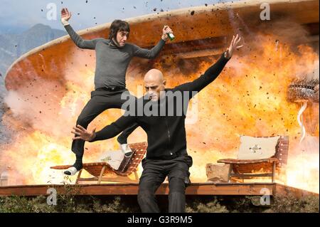 Grimsby Anno : 2016 UK / Australia : Direttore Louis Leterrier Mark Strong, sacha baron cohen Foto Stock