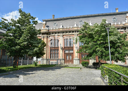 Vecchio edificio della stazione ferroviaria occidentale, Budapest, Ungheria Foto Stock