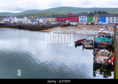 Portmagee, Iveragh Peninsula, nella contea di Kerry, Irlanda Foto Stock