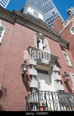 Santuario di Elizabeth Ann Seton / Chiesa della Madonna del santo Rosario/ James Watson House , New York City. Foto Stock