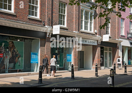 Nuovo look shop store York North Yorkshire England Regno Unito Regno Unito GB Gran Bretagna Foto Stock