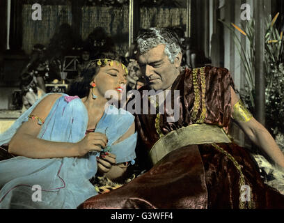 Terra dei Faraoni, aka: Land der Pharaonen, USA 1955, Regie: Howard Hawks, Darsteller: Joan Collins, Jack Hawkins Foto Stock