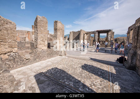 L'Europa, Italia, Campania, Pompei, Casa del Fauno Foto Stock