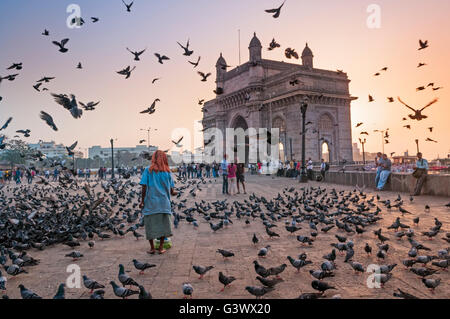 Gateway of India Mumbai Bombay in India Foto Stock