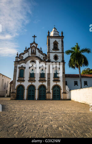 Chiesa di Santa Maria Magdalena sulla Praça João XXIII, Marechal Deodoro, Maceio, Alagoas, Brasile Foto Stock