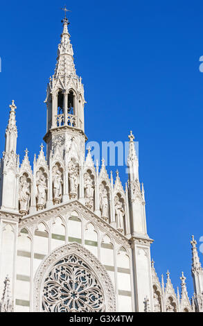 Chiesa del Sacro Cuore di Gesù in Prati (noto anche come Chiesa del Sacro Cuore del Suffragio) nel centro di Roma (Italia). Des Foto Stock