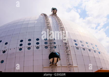 Stockholm Ericsson Globe Foto Stock