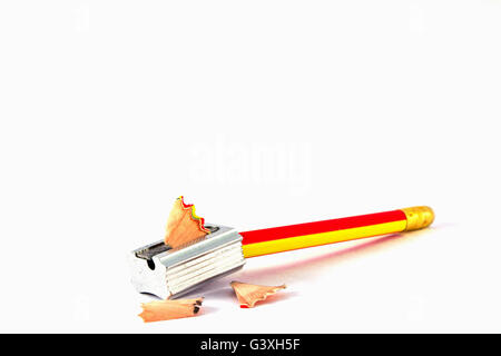 Per matita e temperamatite Foto Stock