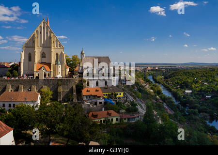 Chiesa di San Nicola e San Venceslao Cappella in Znojmo, Moravia del Sud, Repubblica Ceca Foto Stock