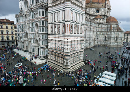 La Cattedrale di Santa Maria del Fiore a Firenze Italia Foto Stock