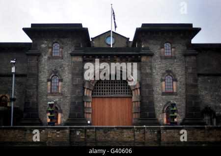 Carcere. Vista generale di HMP Wandsworth, Londra. Foto Stock