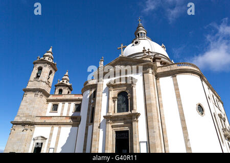 Il Santuario di Nostra Signora di Sameiro a Braga, Portogallo Foto Stock