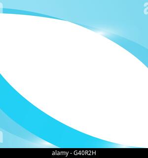 Luce astratta onda blu sullo sfondo, vettore di stock Illustrazione Vettoriale