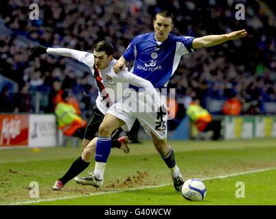 Calcio - FA Cup - Terzo Round - Leicester City v Manchester City - Walkers Stadium Foto Stock