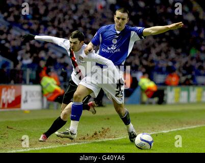 Calcio - FA Cup - Terzo Round - Leicester City v Manchester City - Walkers Stadium Foto Stock