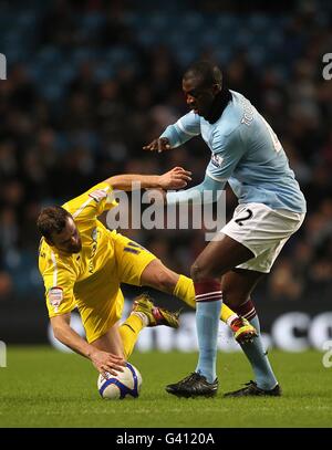 Calcio - FA Cup - Terzo Round Replay - Manchester City v Leicester City - City of Manchester Stadium Foto Stock