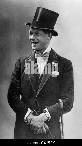 Re, Edoardo, Principe del Galles, 1920. Il Duca di Windsor come Principe del Galles. Foto Stock