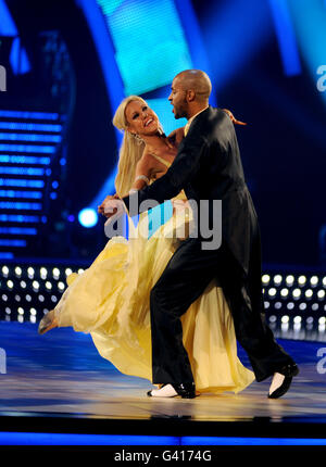 Strictly Come Dancing il Live Tour Prove abito - Nottingham Foto Stock