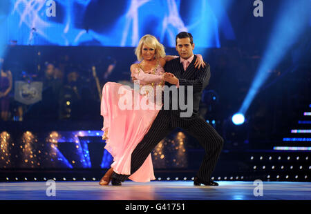 Strictly Come Dancing il Live Tour Prove abito - Nottingham Foto Stock
