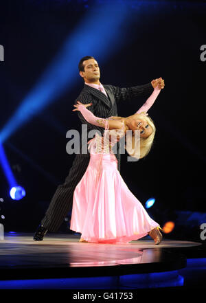 Strictly Come Dancing il Live Tour Prove abito - Nottingham Foto Stock