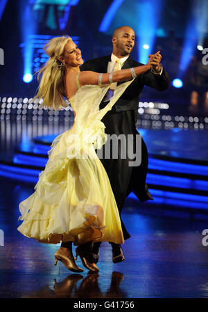 Strictly Come Dancing il Live Tour Prove abito - Nottingham Foto Stock