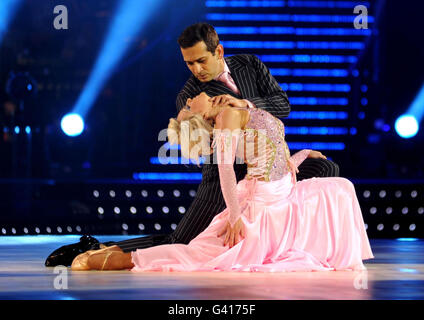 Strictly Come Dancing il Live Tour Prove abito - Nottingham Foto Stock