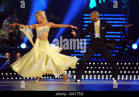 Strictly Come Dancing il Live Tour Prove abito - Nottingham Foto Stock