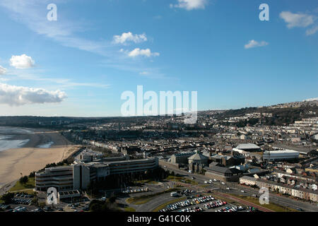 Calcio - Vecchio Calcetto - Swansea City - Veccia campo Foto Stock