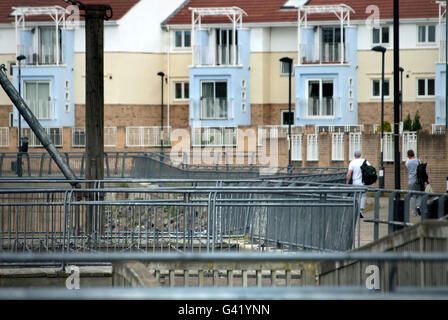 Harton Quays Park, South Shields riverside Foto Stock