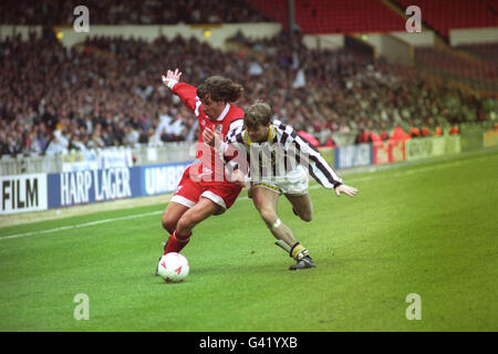 Calcio - Coppa anglo-italiana - finale - Notts County v Ascoli - Wembley Stadium Foto Stock