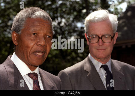 Politica - Sud Africa - Nelson Mandela - Londra Foto Stock